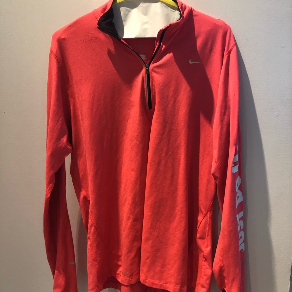 Hot Pink Nike Half Zip